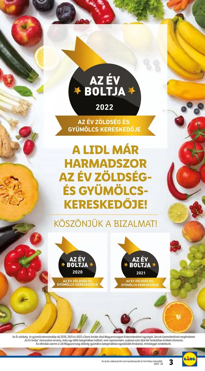 Lidl akciós újság 06.30–07.06 – 3. oldal