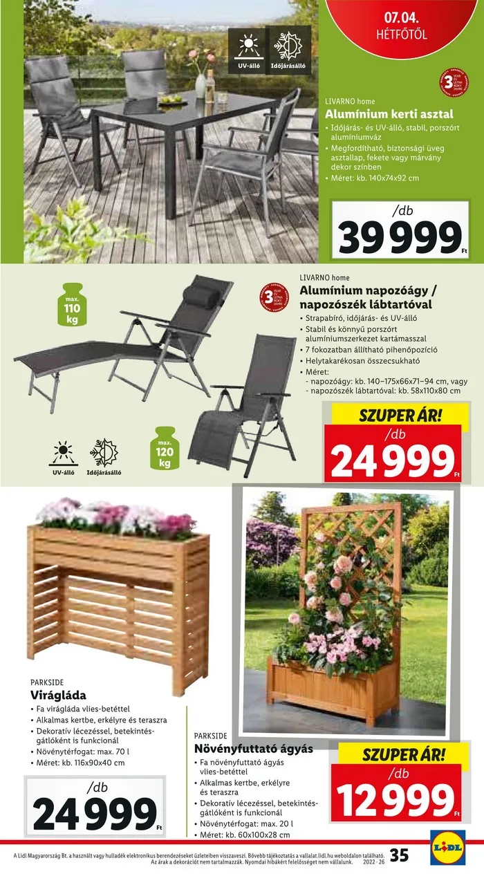 Lidl akciós újság 06.30–07.06 – 35. oldal