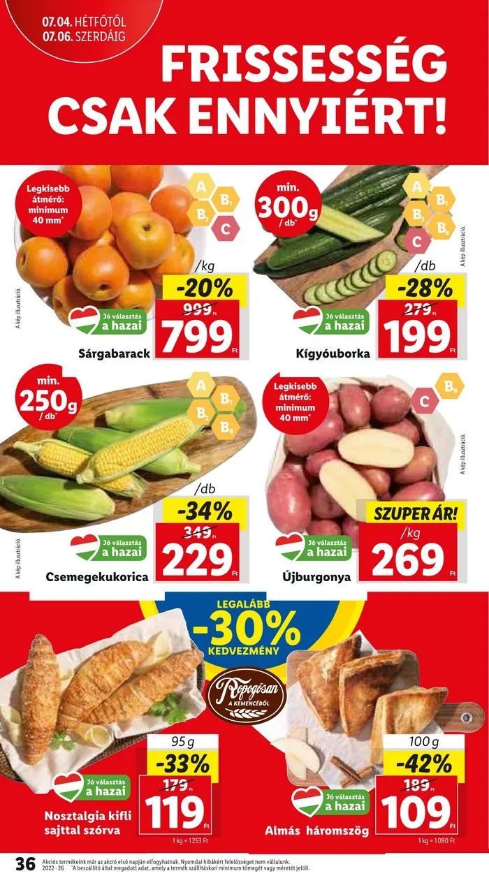 Lidl akciós újság 06.30–07.06 – 36. oldal