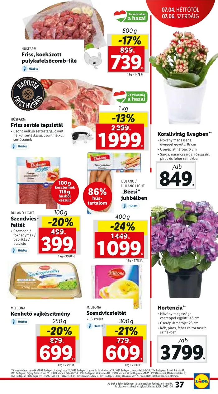 Lidl akciós újság 06.30–07.06 – 37. oldal