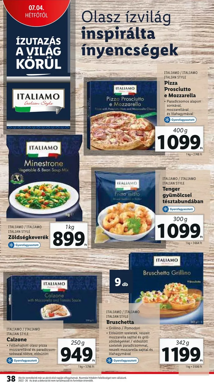 Lidl akciós újság 06.30–07.06 – 38. oldal