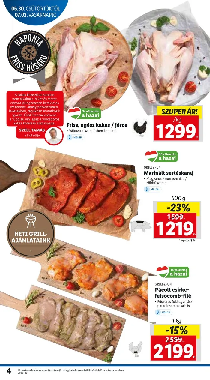 Lidl akciós újság 06.30–07.06 – 4. oldal