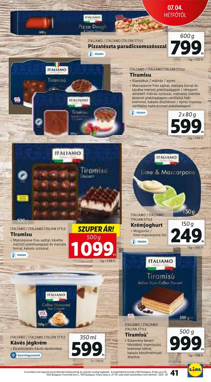 Lidl akciós újság 06.30–07.06 – 41. oldal