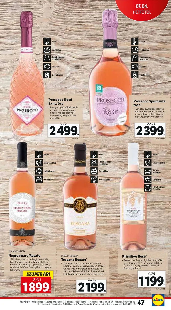 Lidl akciós újság 06.30–07.06 – 47. oldal