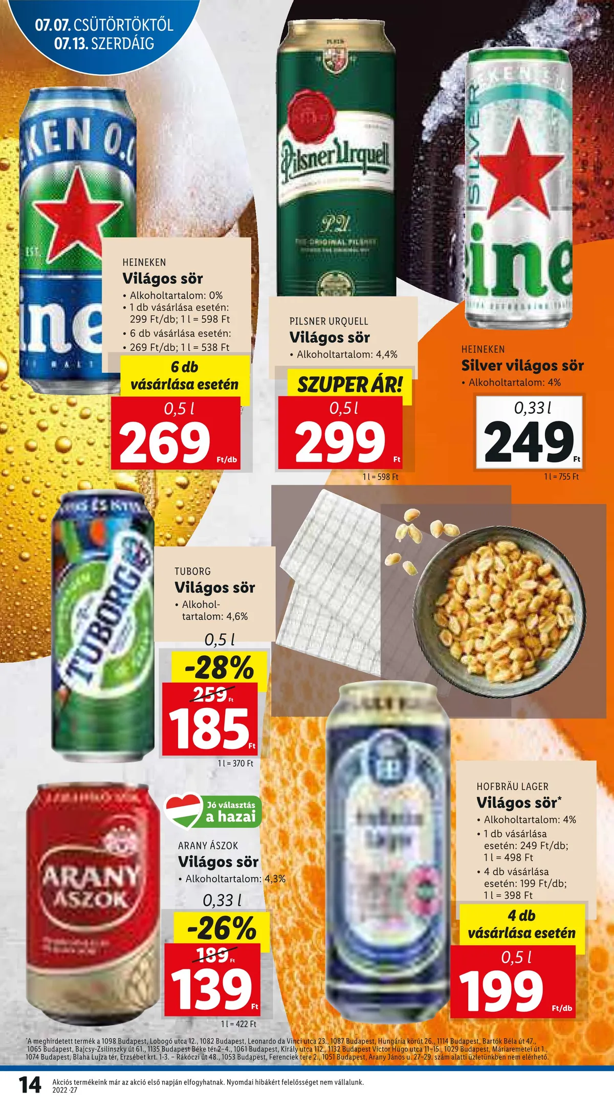 Lidl akciós újság 07.07–07.13 – 14. oldal