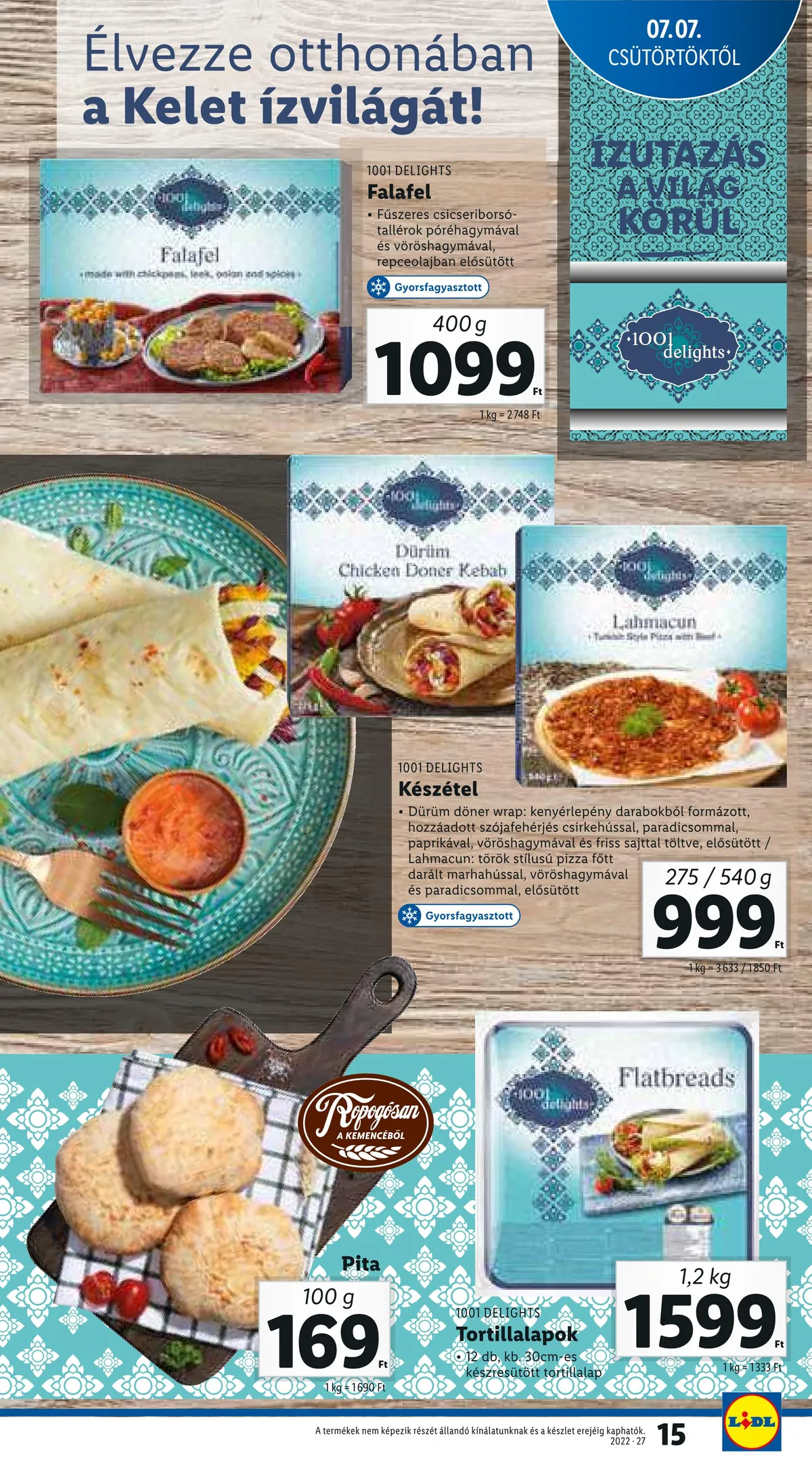 Lidl akciós újság 07.07–07.13 – 15. oldal