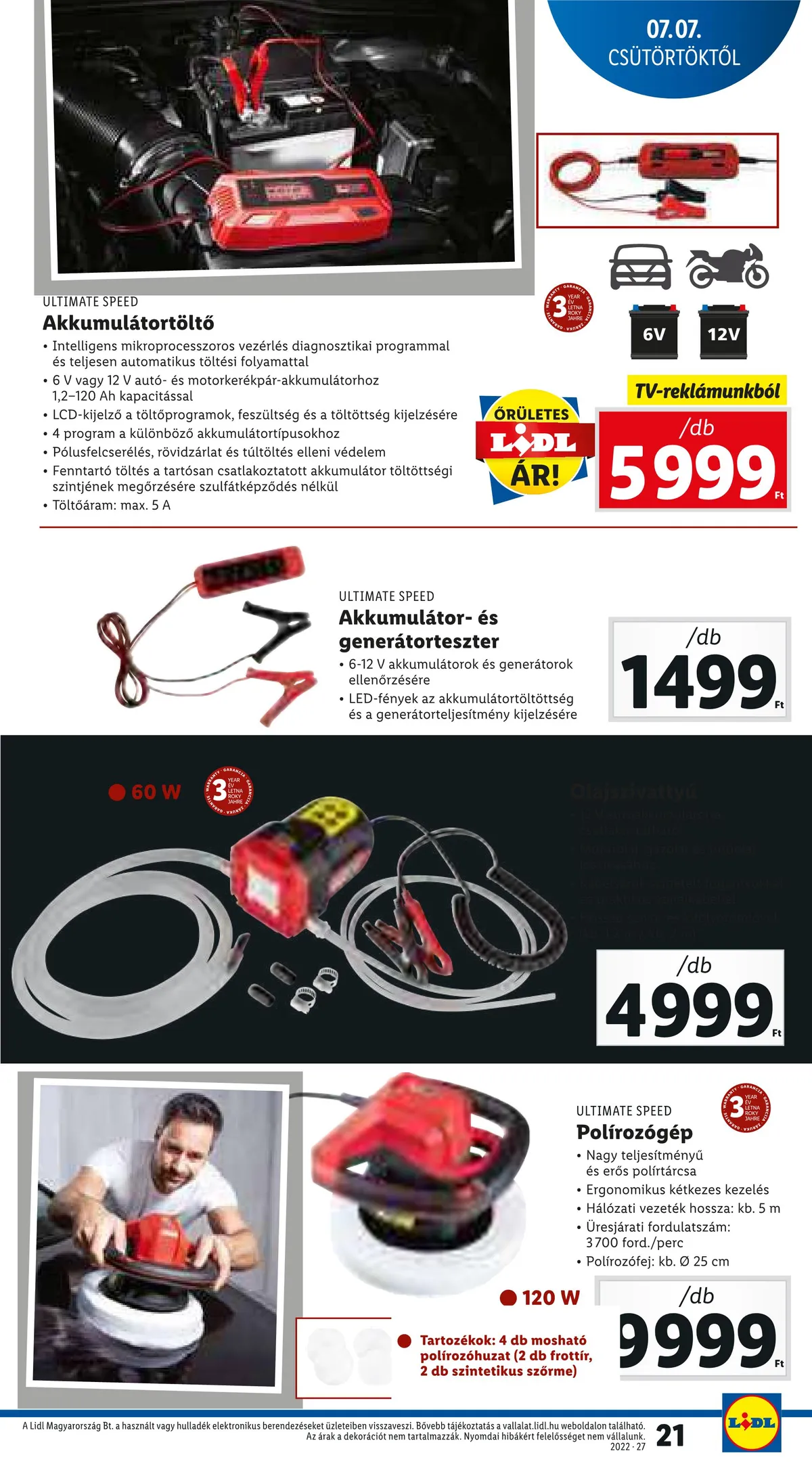 Lidl akciós újság 07.07–07.13 – 21. oldal