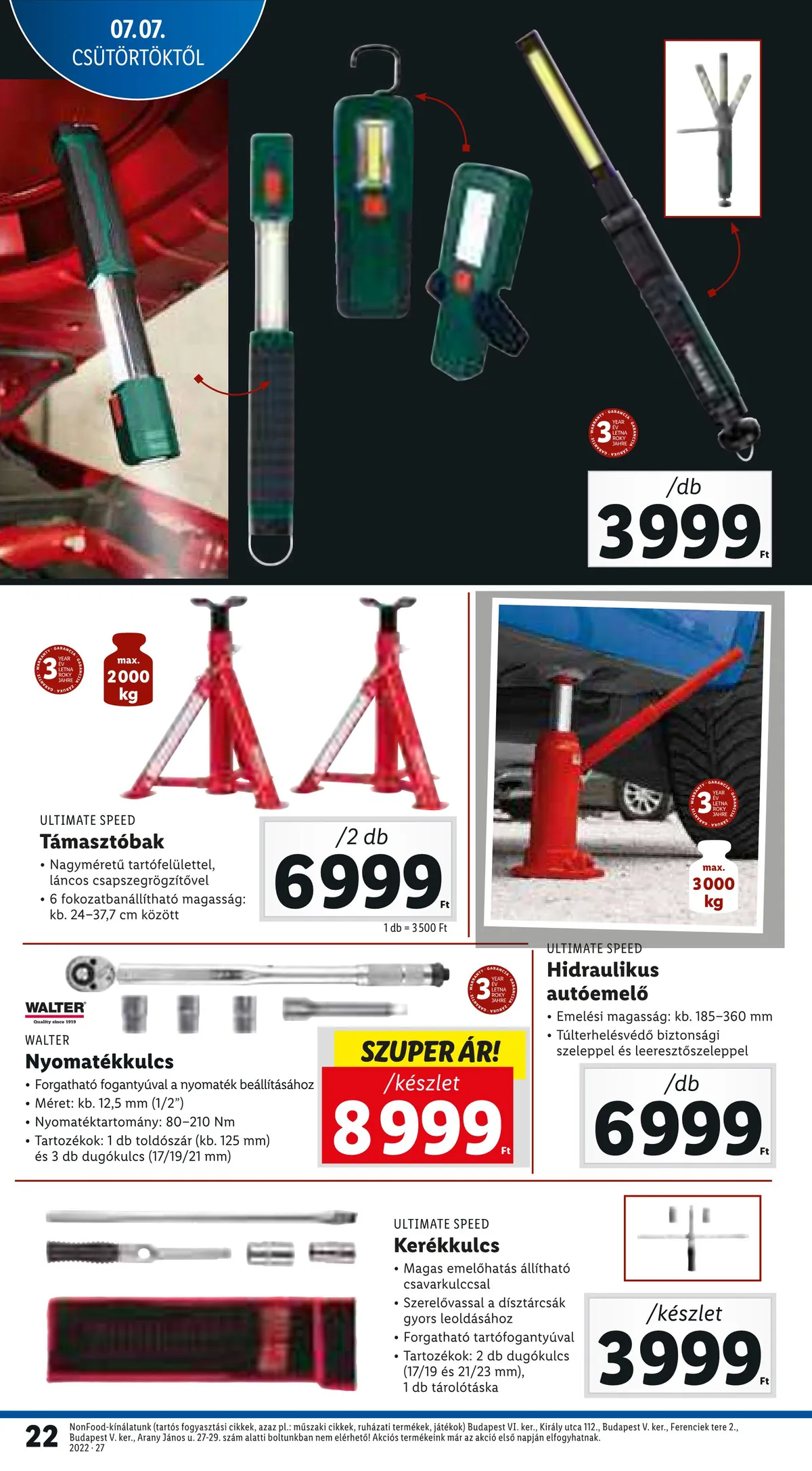 Lidl akciós újság 07.07–07.13 – 22. oldal
