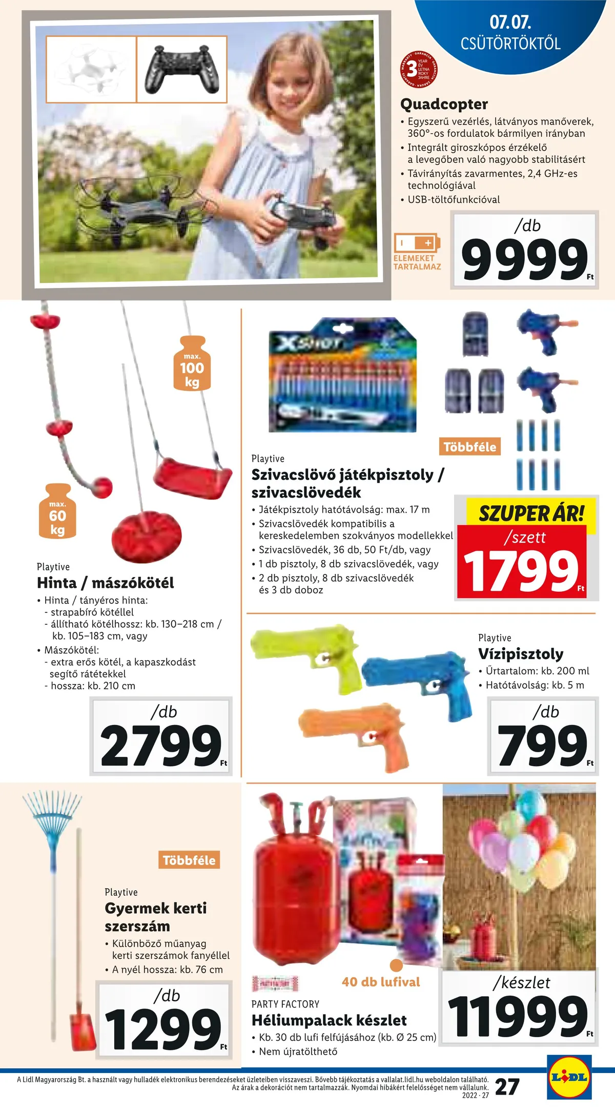 Lidl akciós újság 07.07–07.13 – 27. oldal