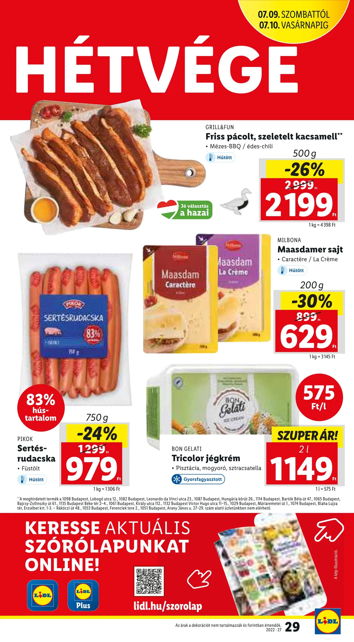 Lidl akciós újság 07.07–07.13 – 29. oldal