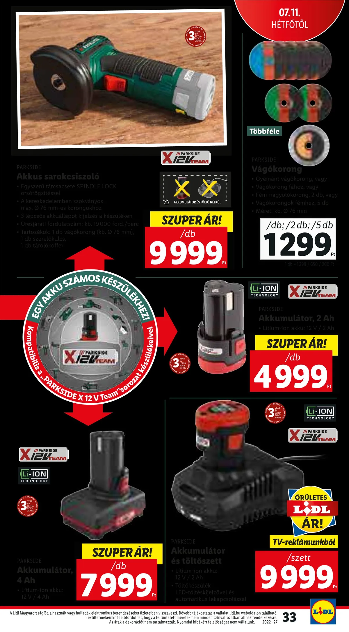 Lidl akciós újság 07.07–07.13 – 33. oldal