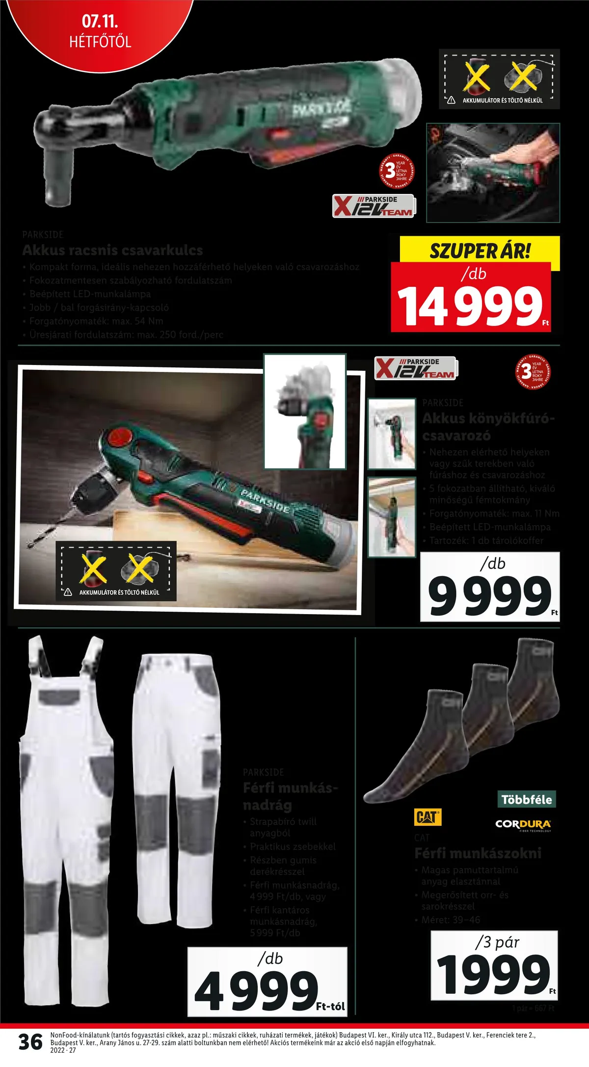 Lidl akciós újság 07.07–07.13 – 36. oldal