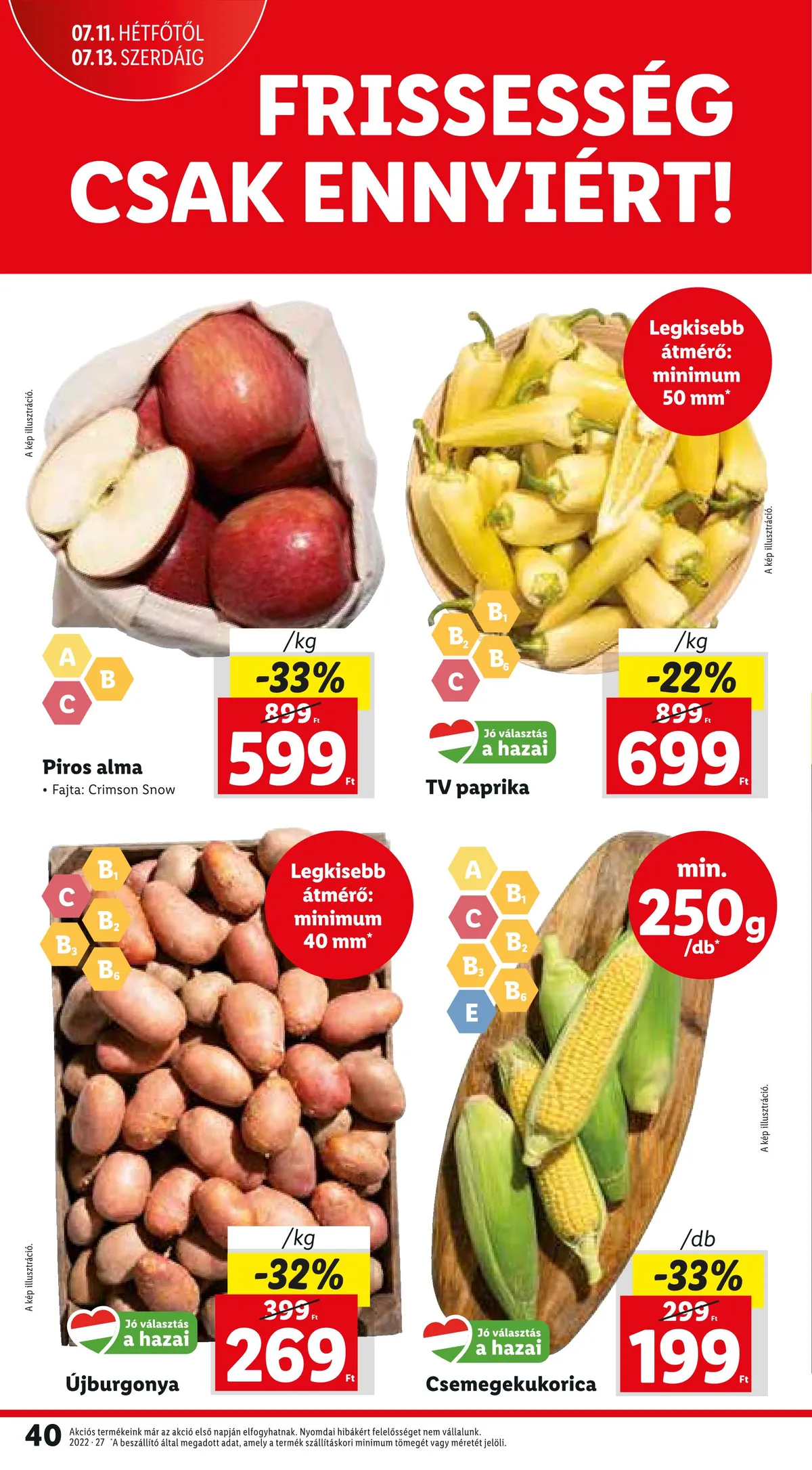 Lidl akciós újság 07.07–07.13 – 40. oldal