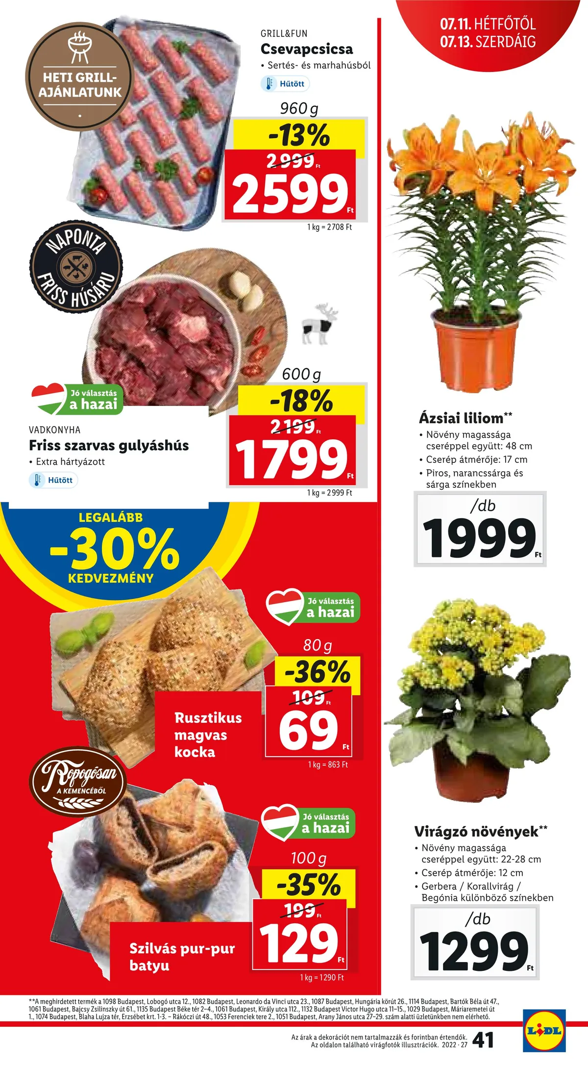 Lidl akciós újság 07.07–07.13 – 41. oldal
