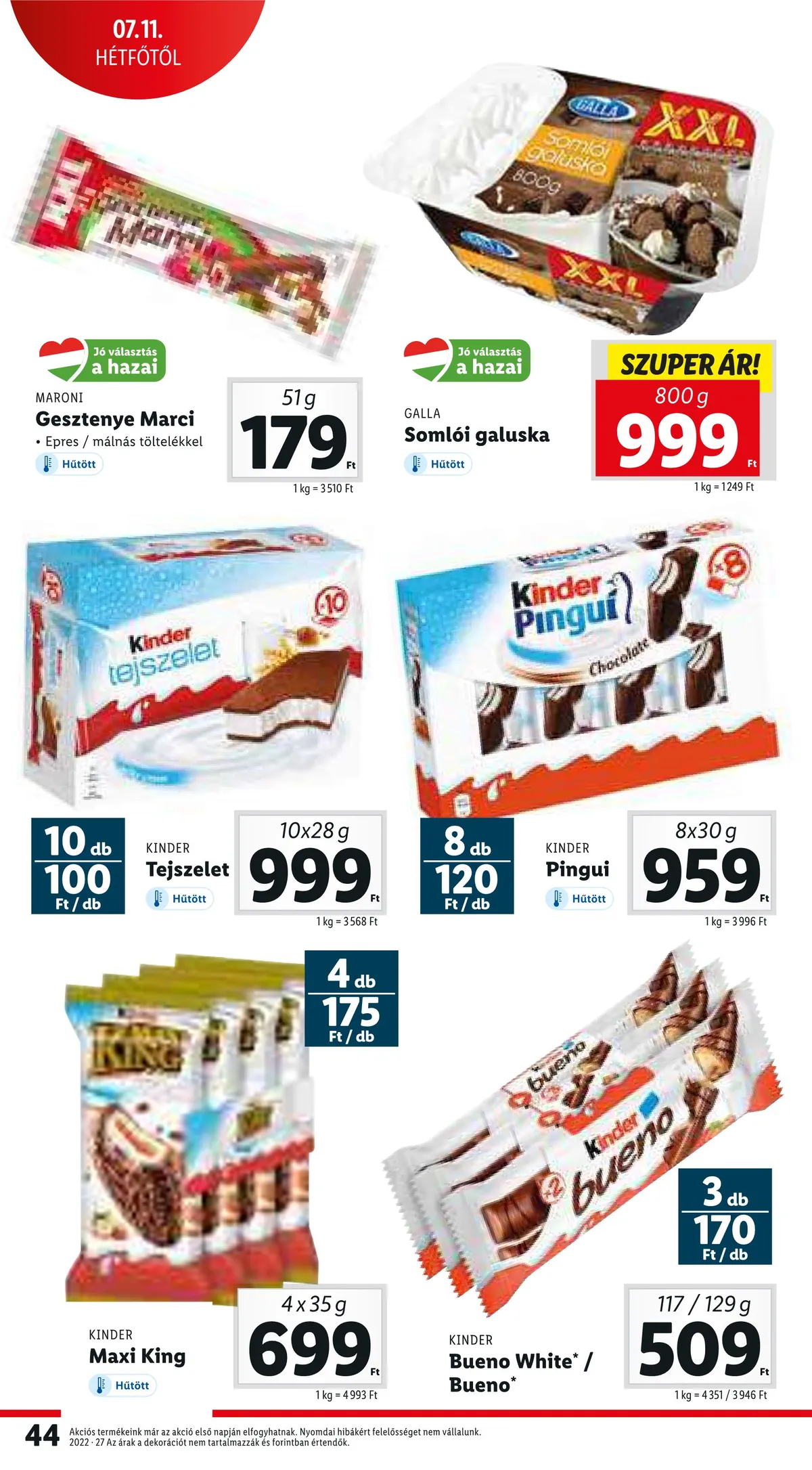Lidl akciós újság 07.07–07.13 – 44. oldal