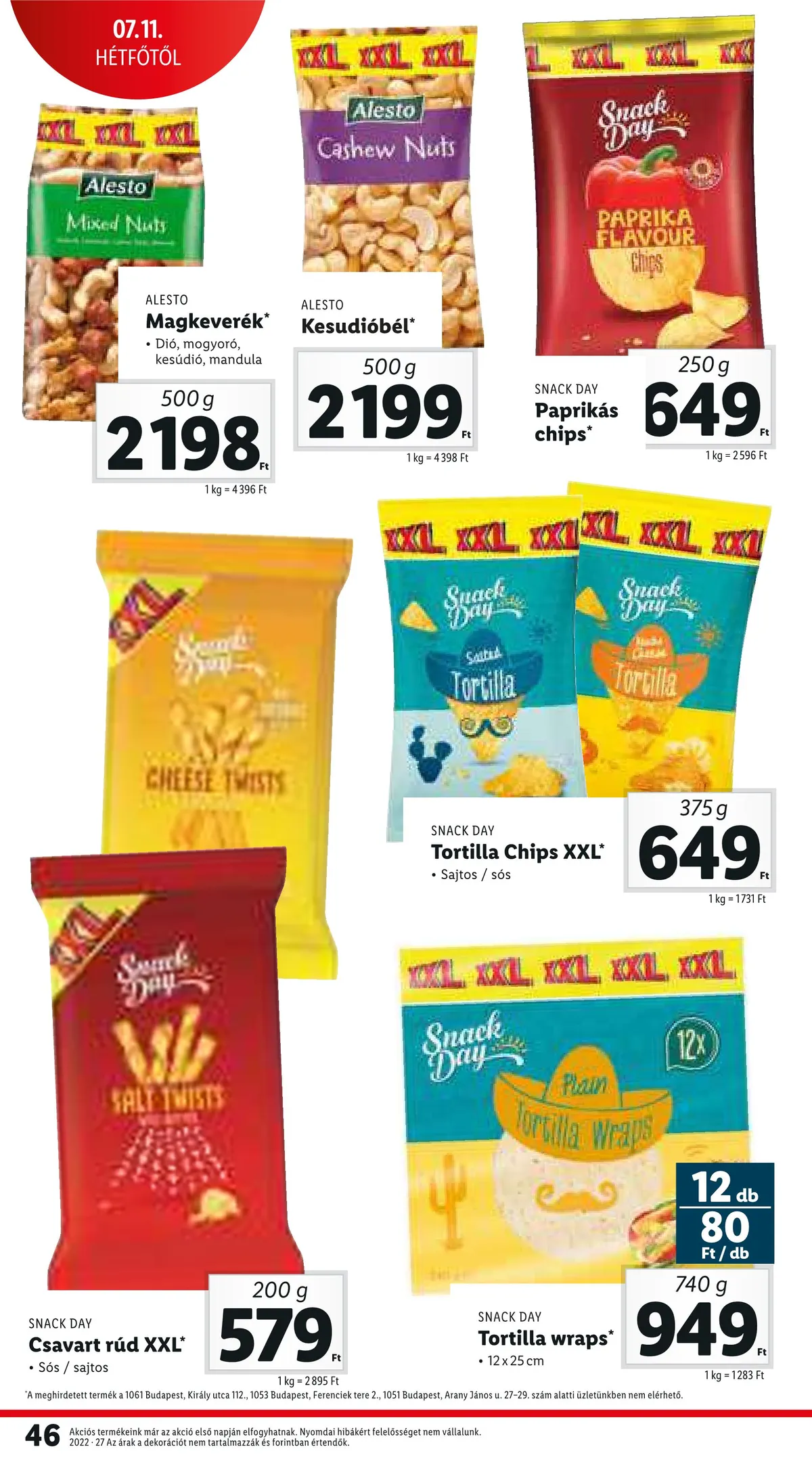 Lidl akciós újság 07.07–07.13 – 46. oldal