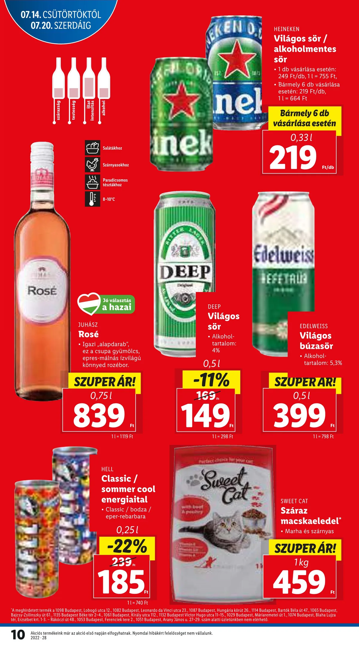 Lidl akciós újság 07.14–07.20 – 10. oldal