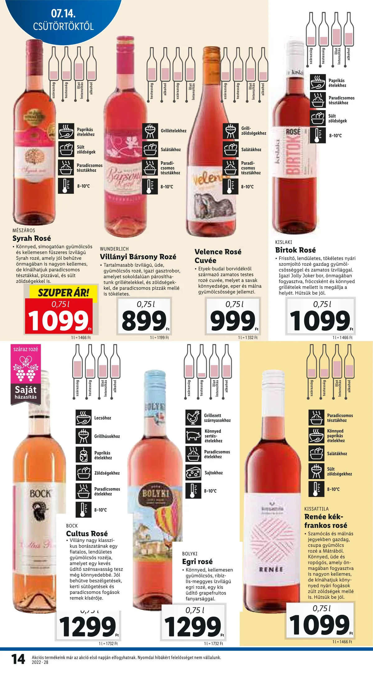 Lidl akciós újság 07.14–07.20 – 14. oldal