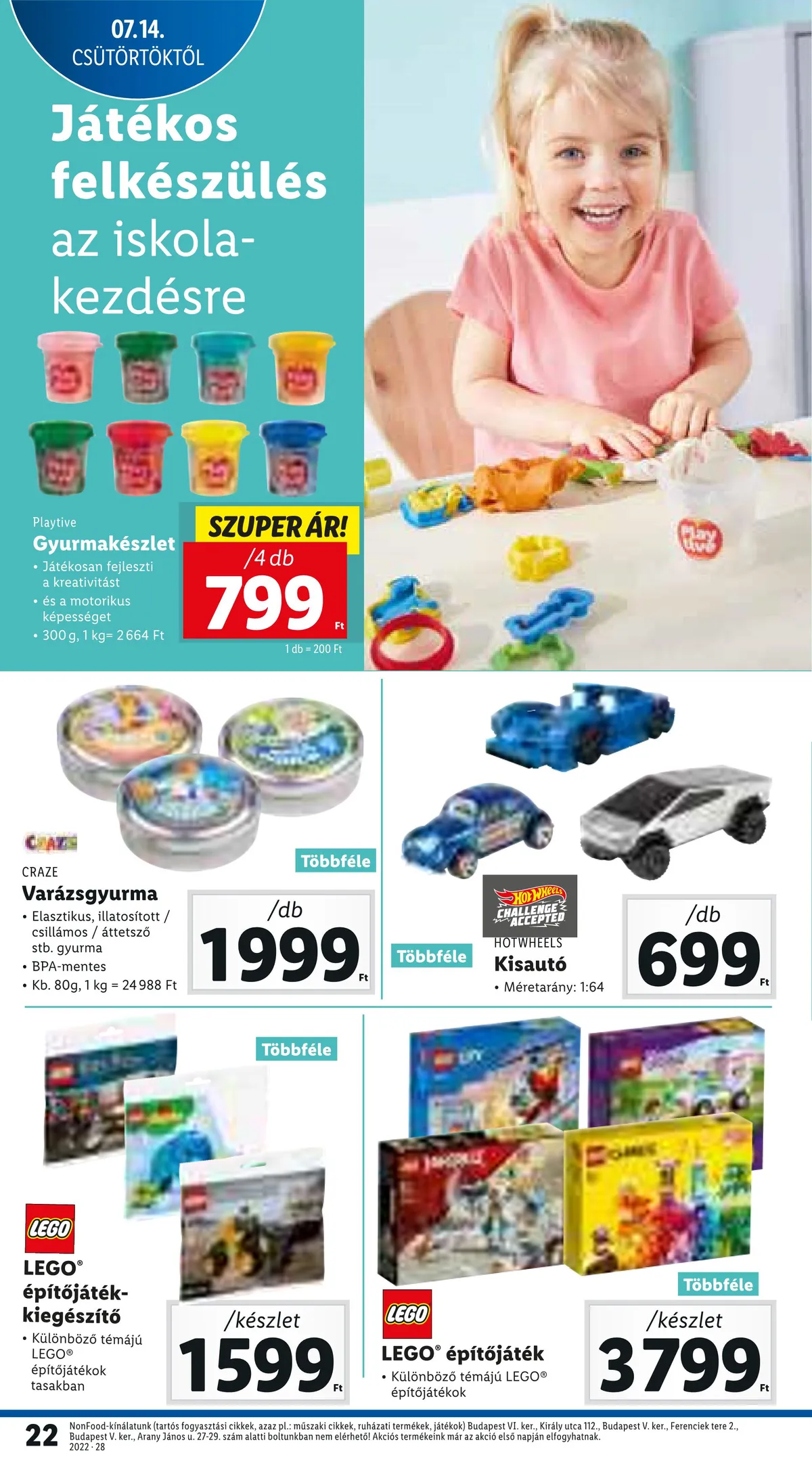 Lidl akciós újság 07.14–07.20 – 22. oldal