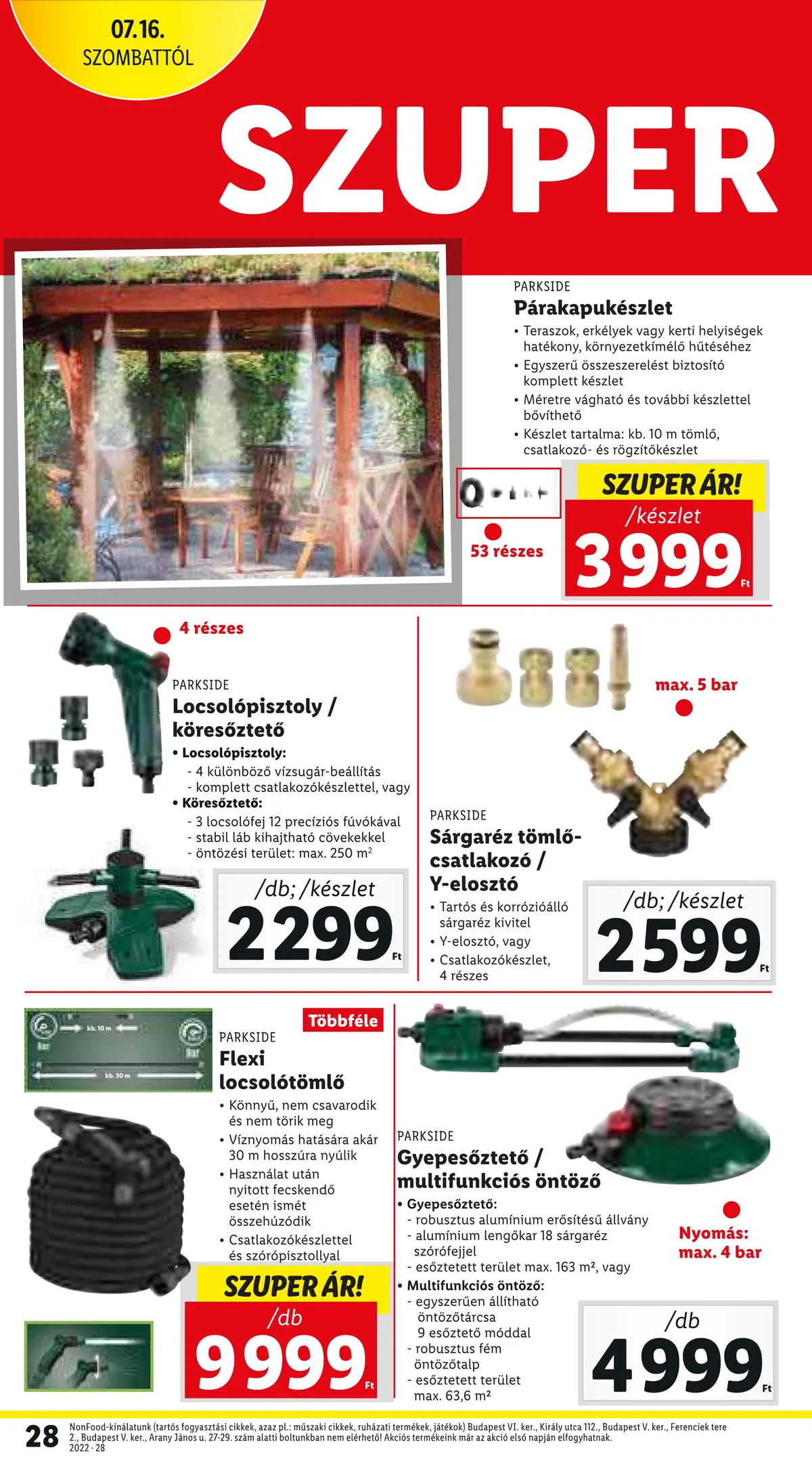 Lidl akciós újság 07.14–07.20 – 28. oldal