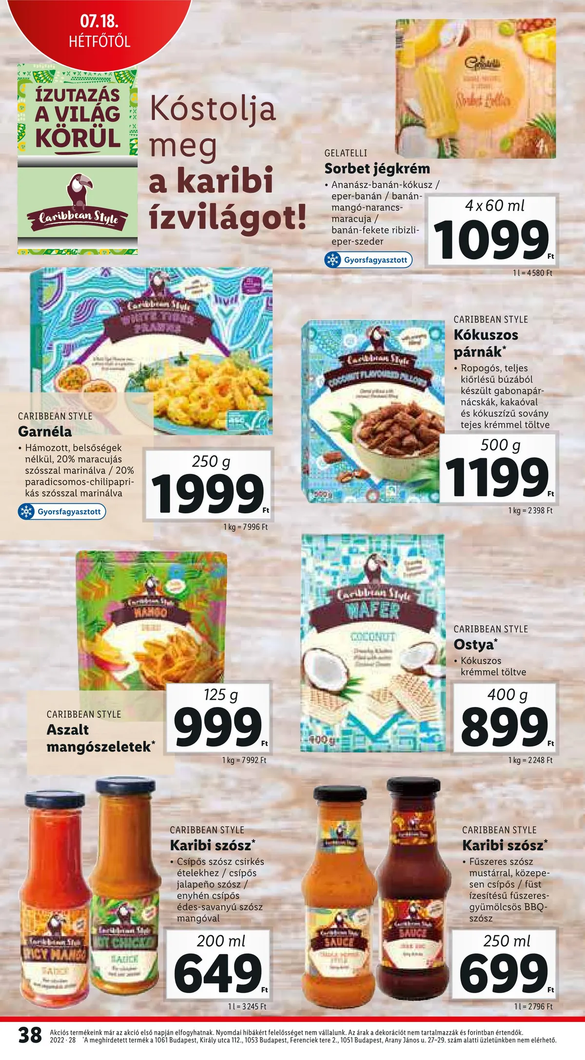 Lidl akciós újság 07.14–07.20 – 38. oldal