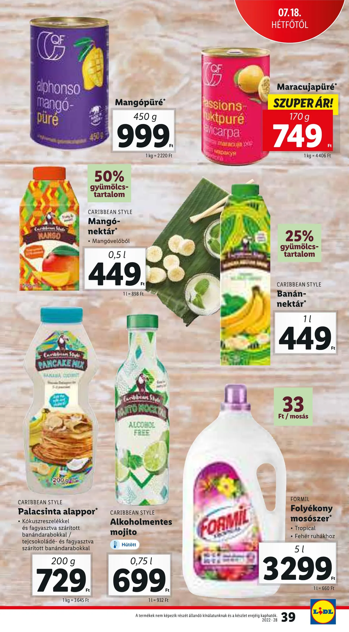 Lidl akciós újság 07.14–07.20 – 39. oldal