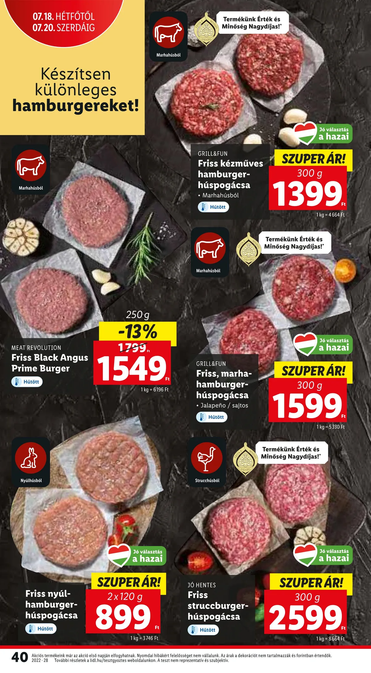 Lidl akciós újság 07.14–07.20 – 40. oldal