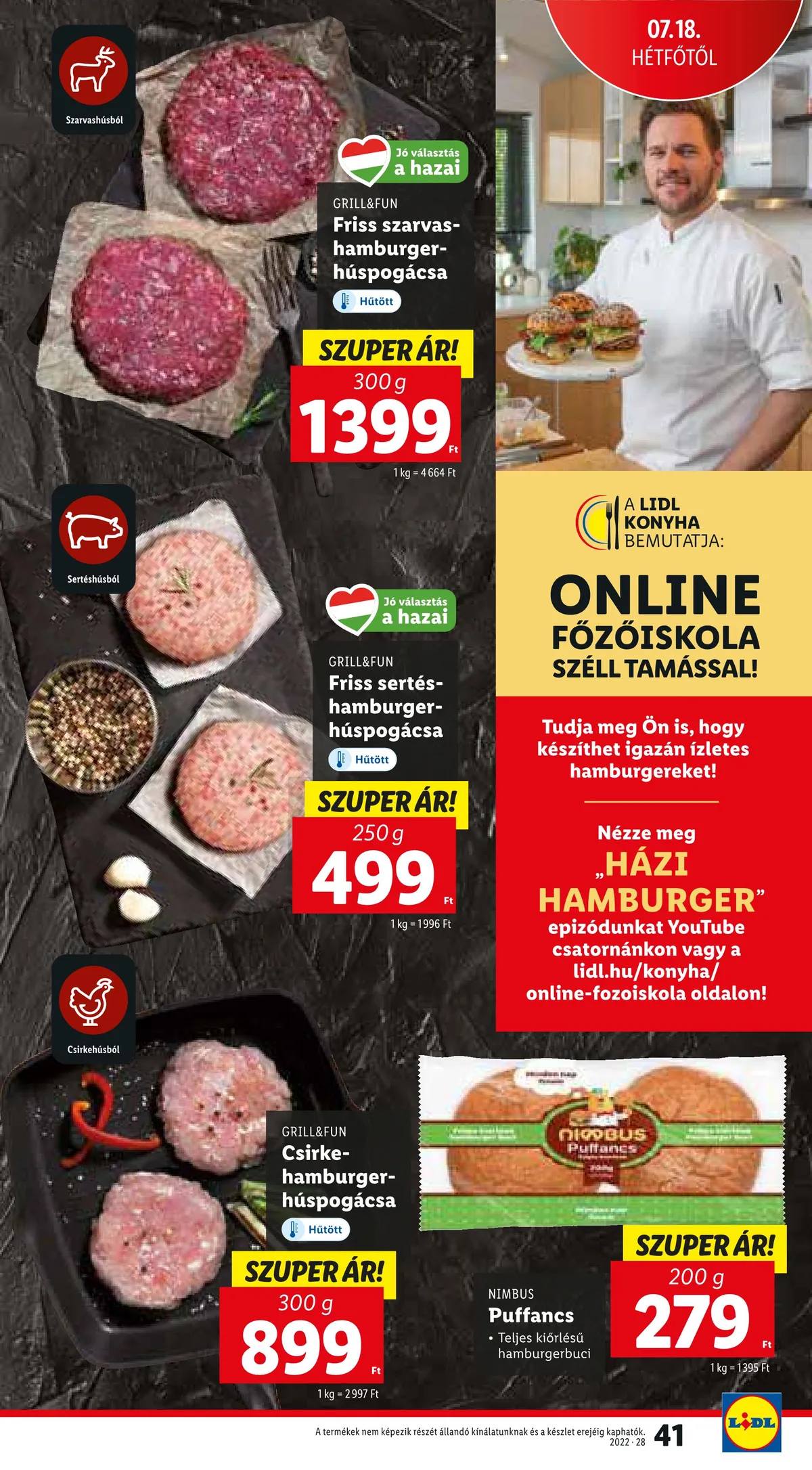 Lidl akciós újság 07.14–07.20 – 41. oldal