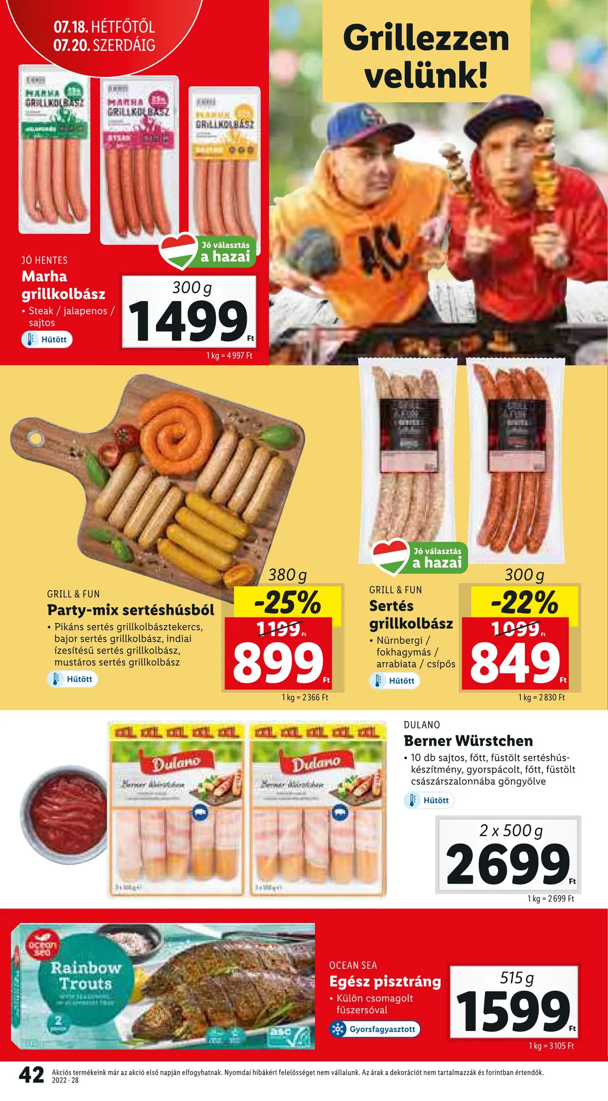 Lidl akciós újság 07.14–07.20 – 42. oldal