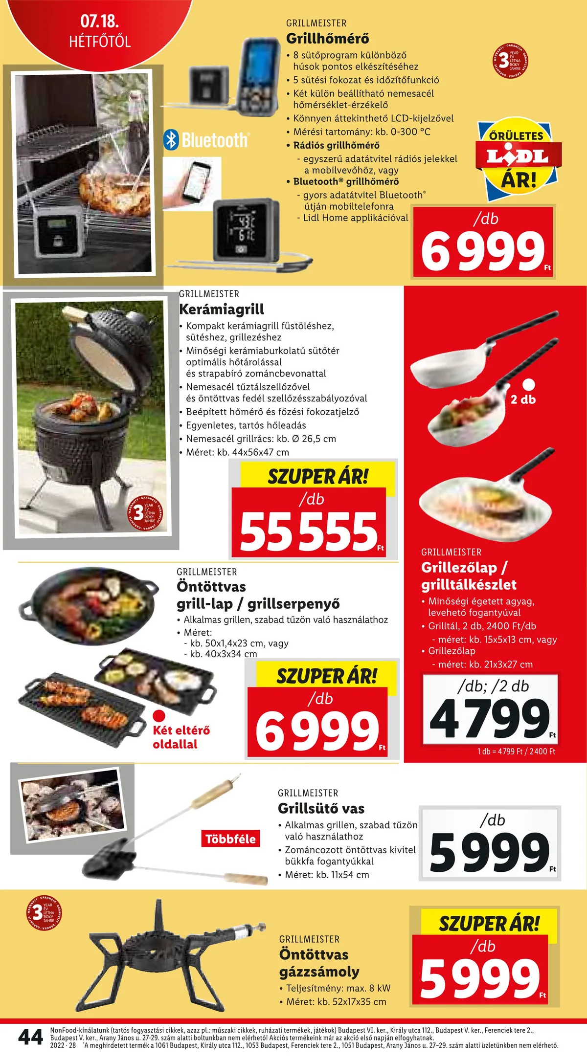 Lidl akciós újság 07.14–07.20 – 44. oldal