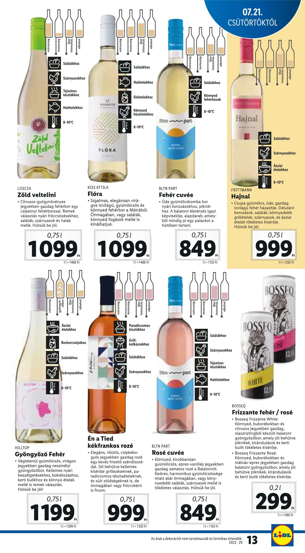 Lidl akciós újság 07.21–07.27 – 13. oldal