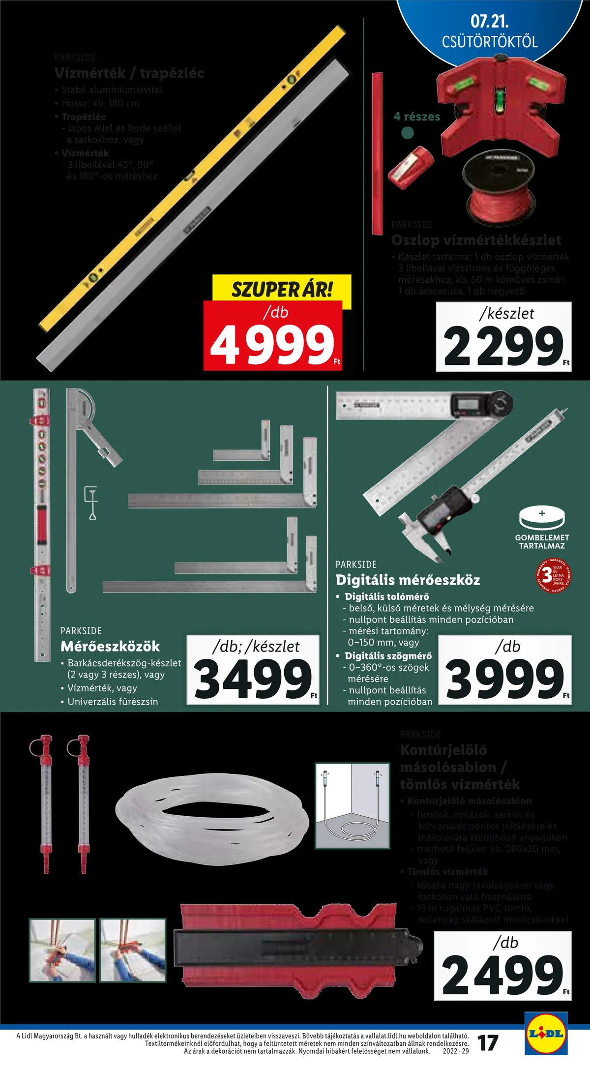 Lidl akciós újság 07.21–07.27 – 17. oldal