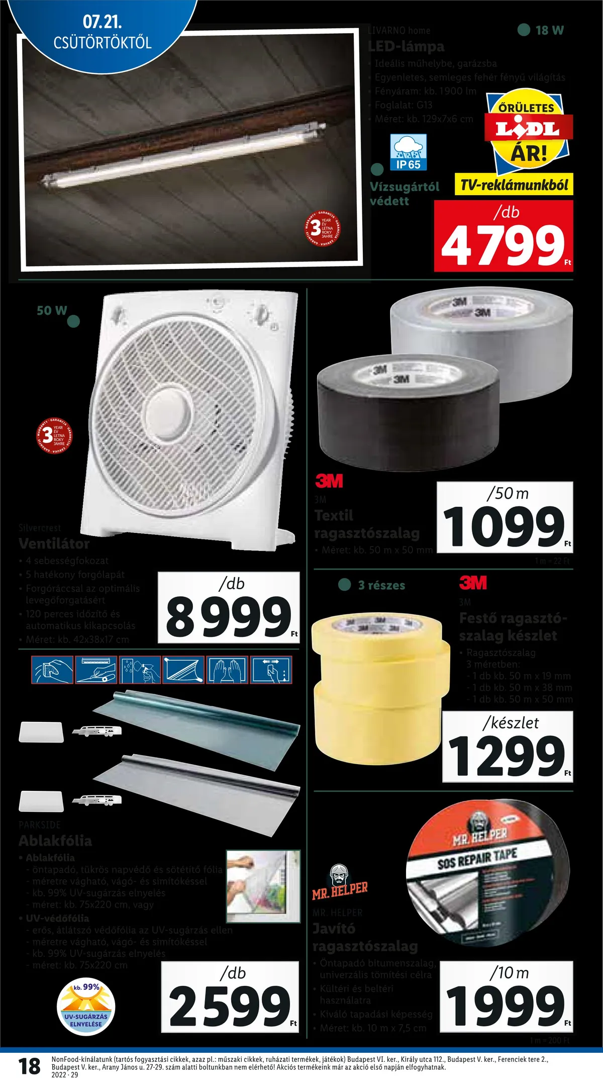 Lidl akciós újság 07.21–07.27 – 18. oldal