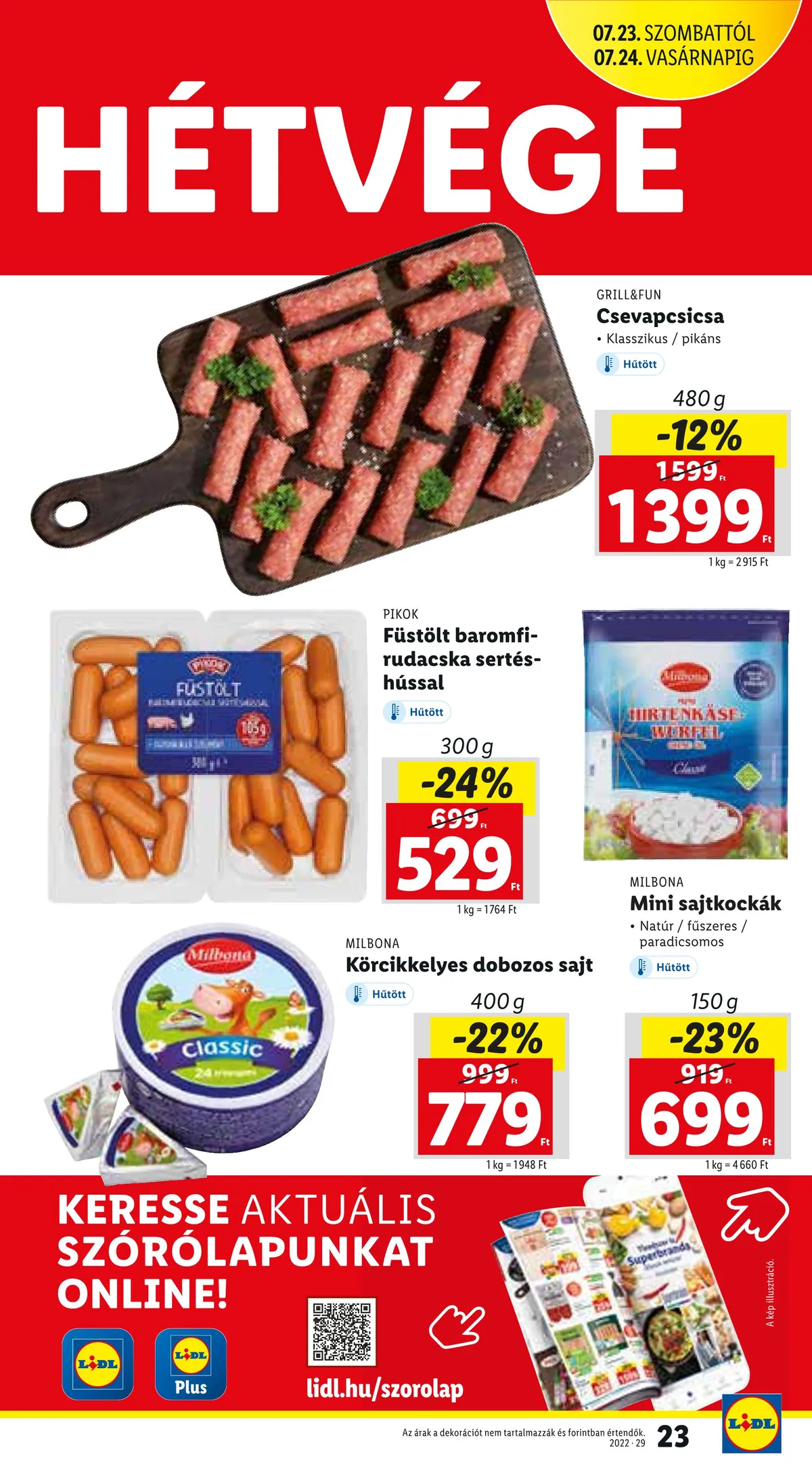 Lidl akciós újság 07.21–07.27 – 23. oldal