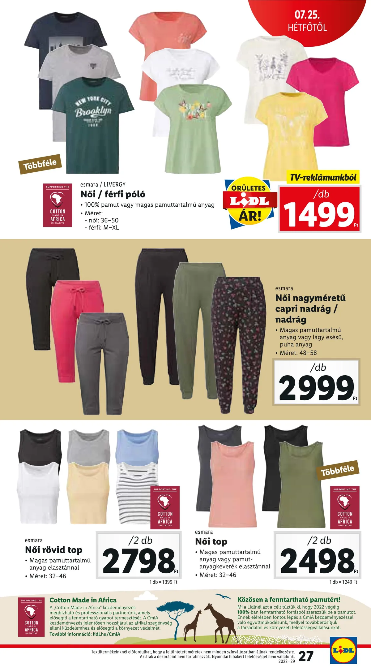 Lidl akciós újság 07.21–07.27 – 27. oldal
