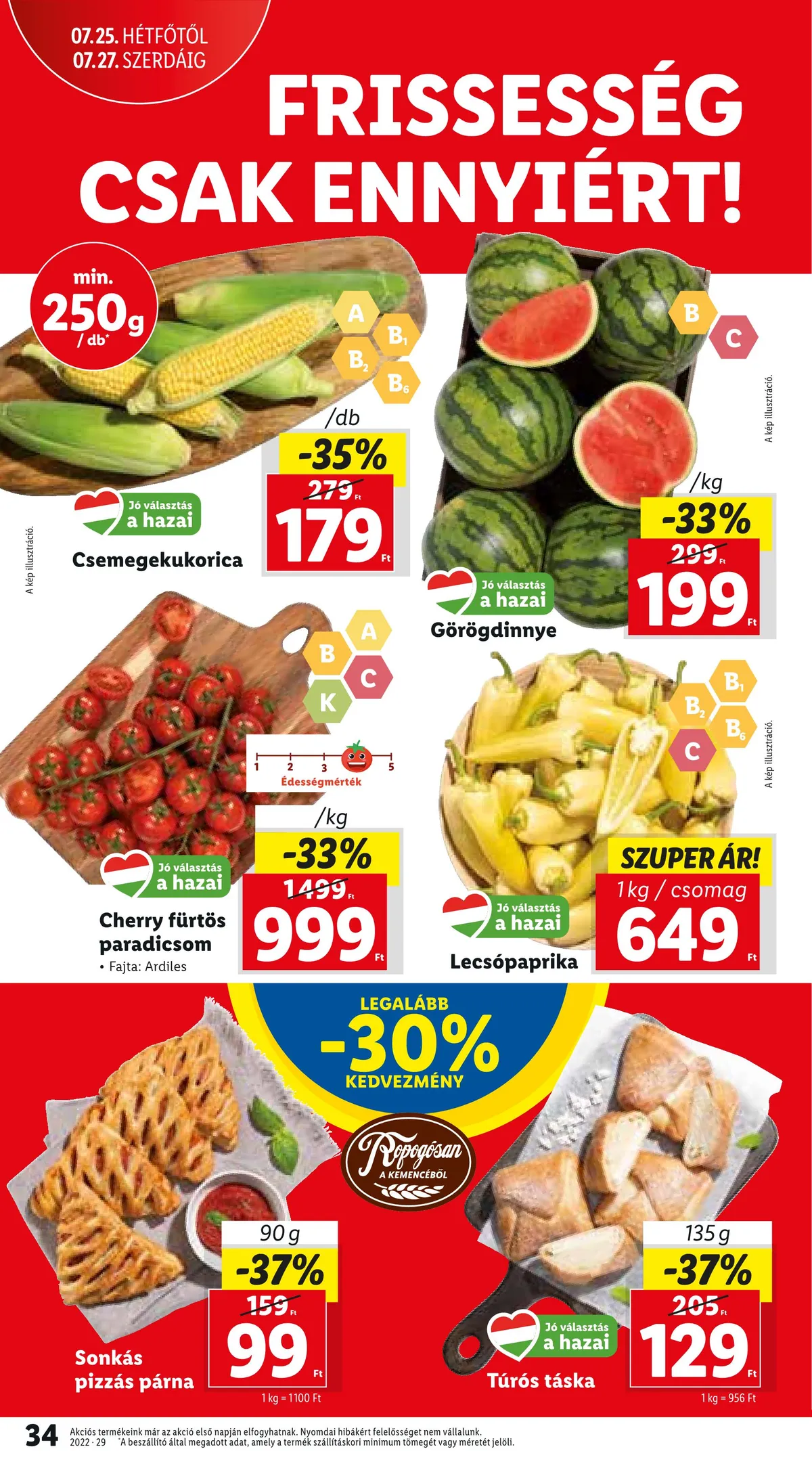 Lidl akciós újság 07.21–07.27 – 34. oldal
