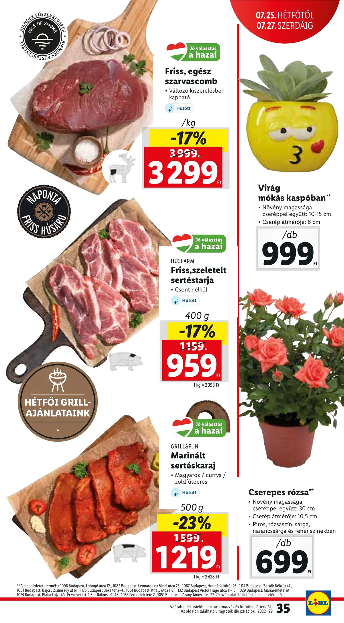 Lidl akciós újság 07.21–07.27 – 35. oldal
