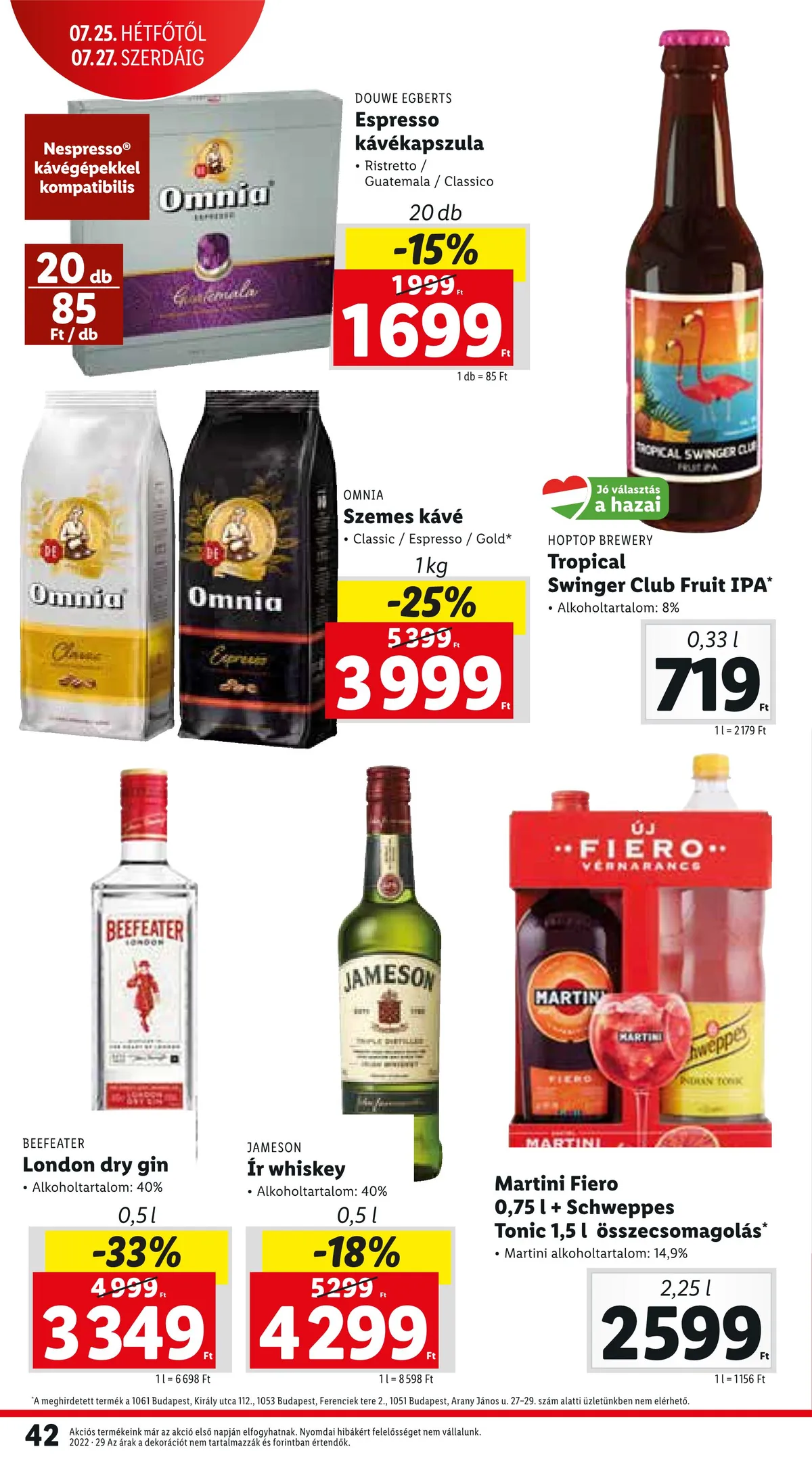 Lidl akciós újság 07.21–07.27 – 42. oldal