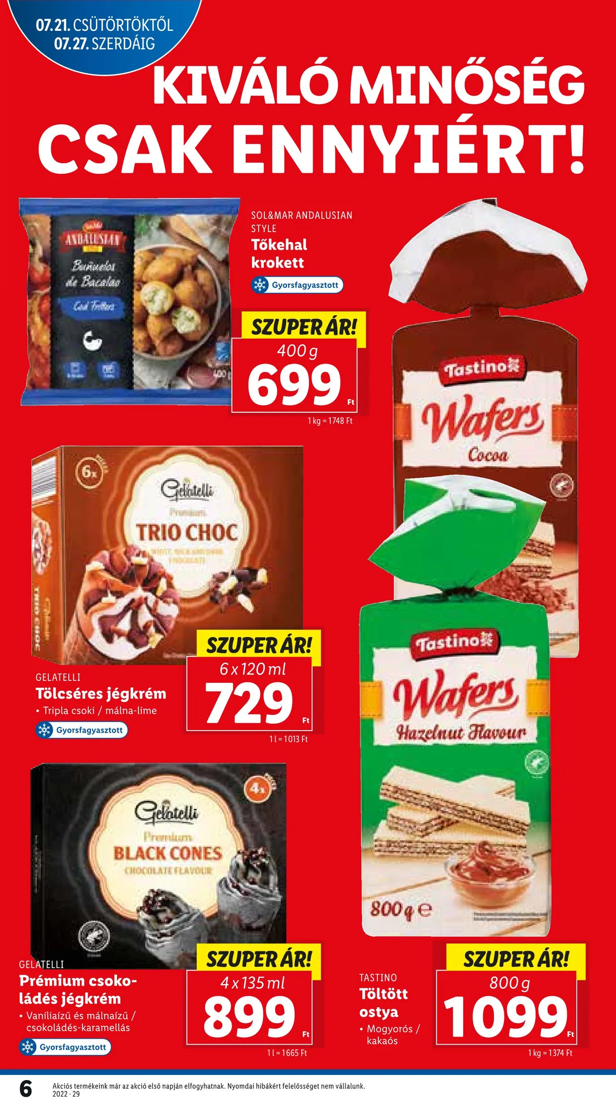 Lidl akciós újság 07.21–07.27 – 6. oldal