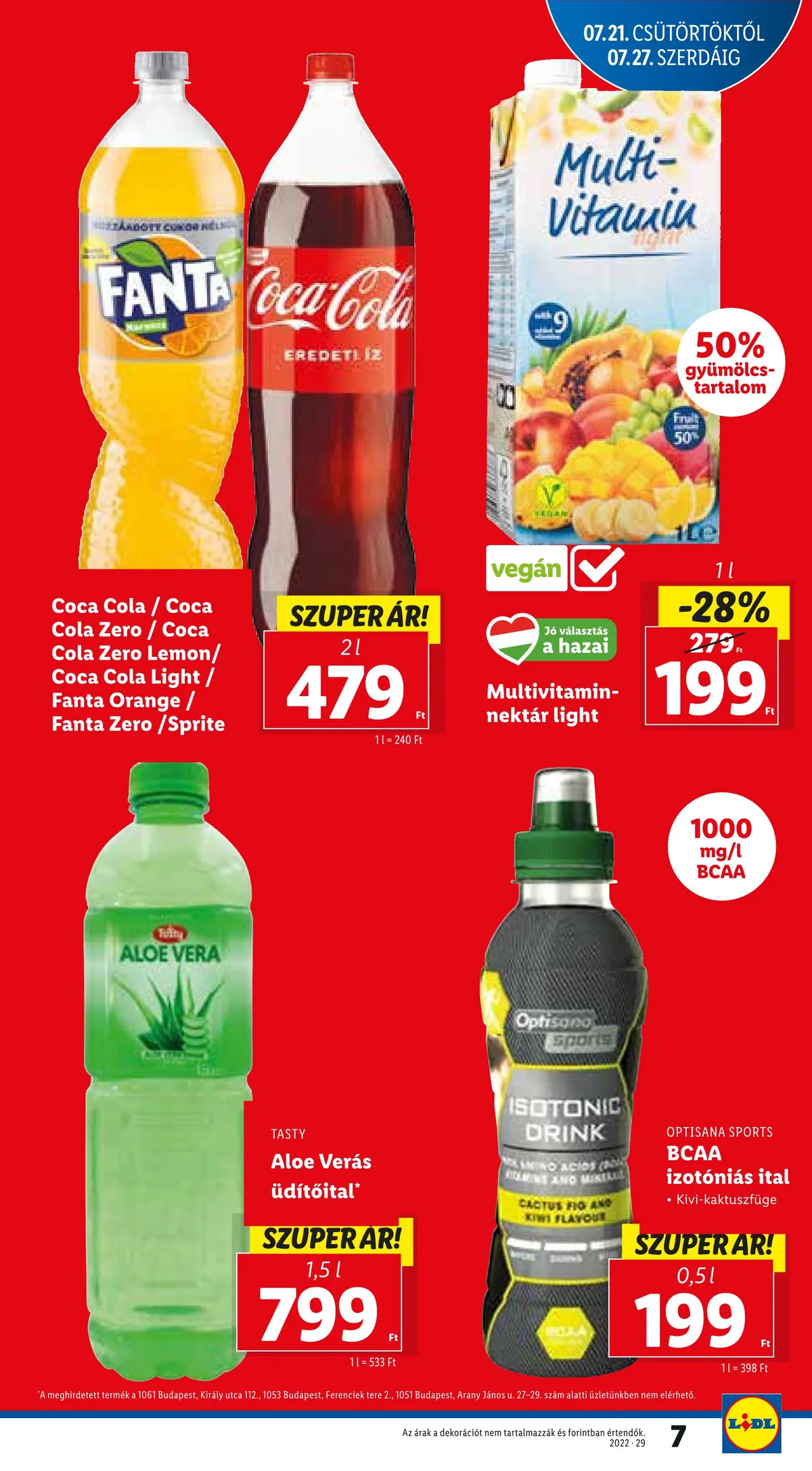 Lidl akciós újság 07.21–07.27 – 7. oldal