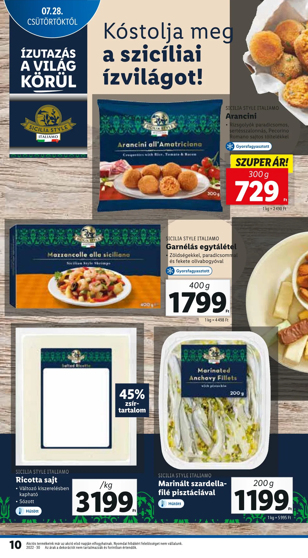 Lidl akciós újság 07.28–08.03 – 10. oldal