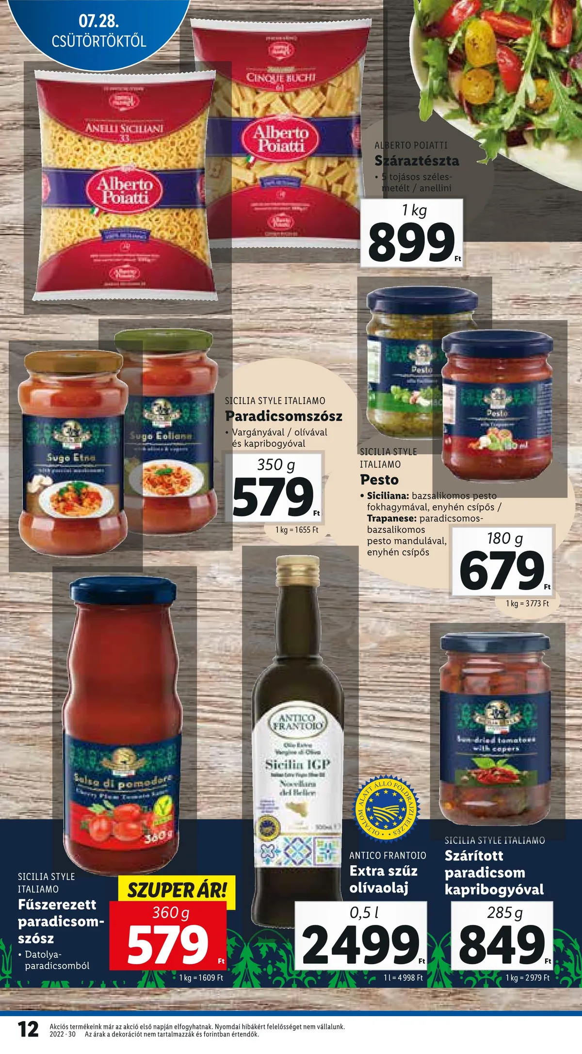 Lidl akciós újság 07.28–08.03 – 12. oldal