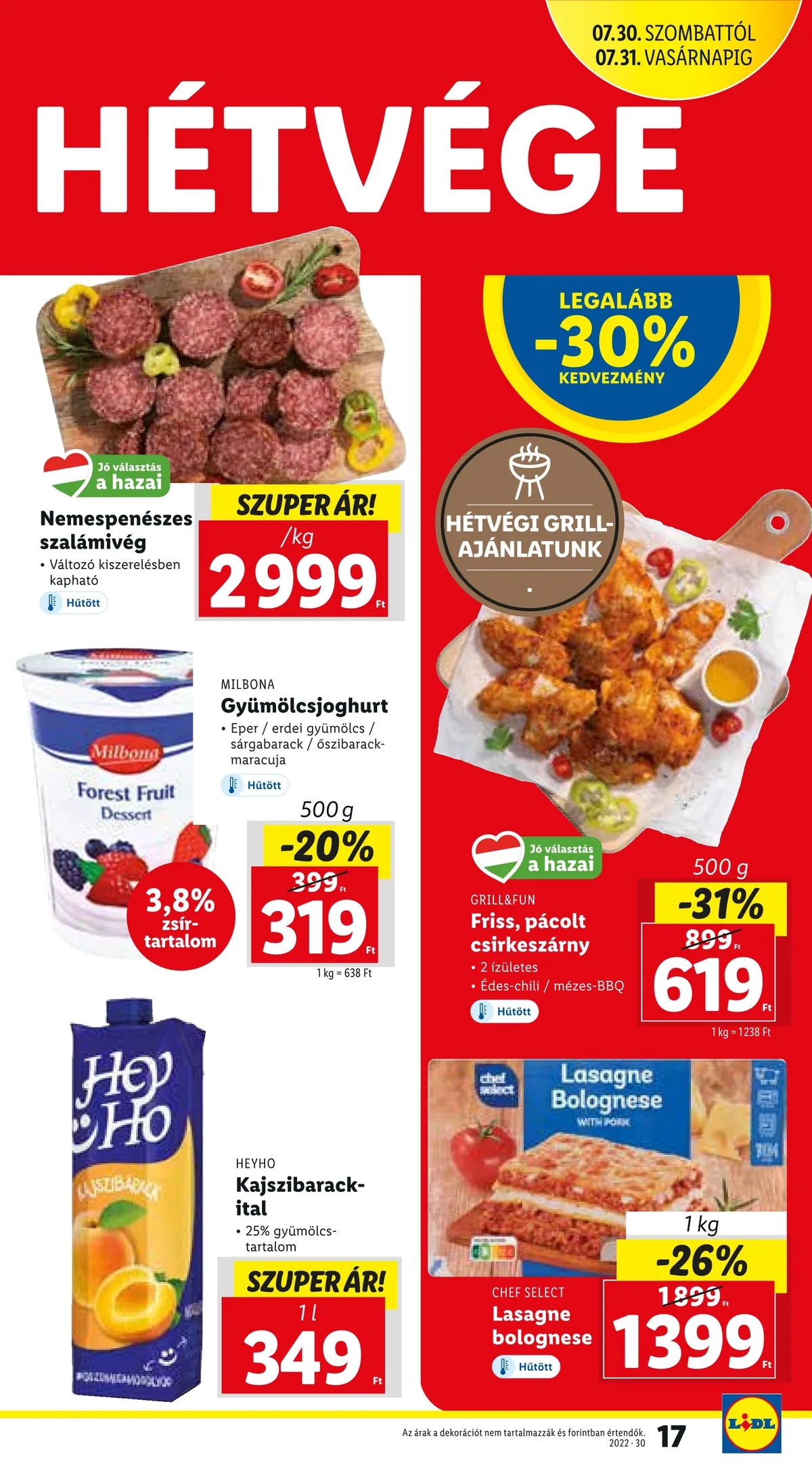 Lidl akciós újság 07.28–08.03 – 17. oldal