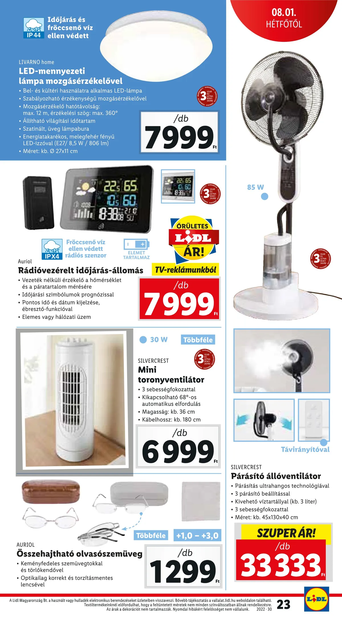 Lidl akciós újság 07.28–08.03 – 23. oldal