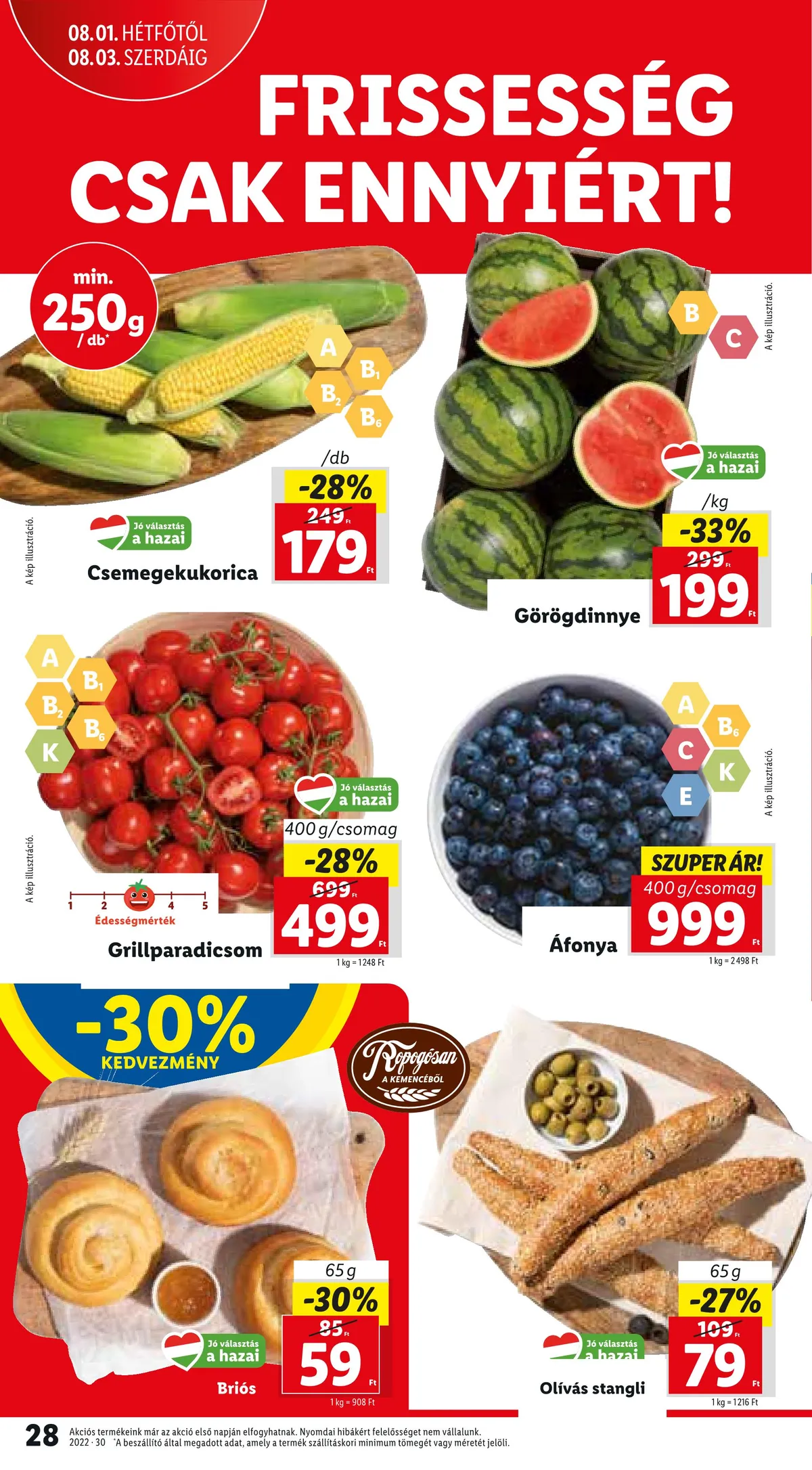 Lidl akciós újság 07.28–08.03 – 28. oldal
