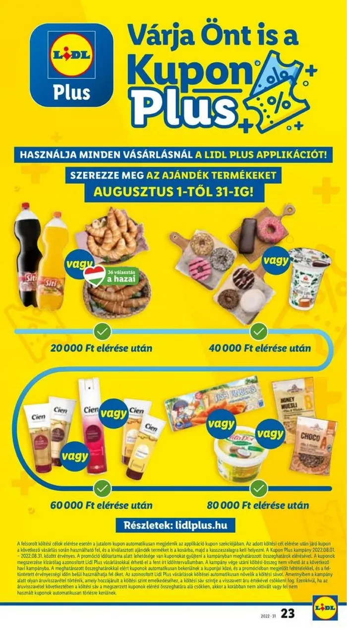 Lidl akciós újság 08.04–08.10 – 23. oldal