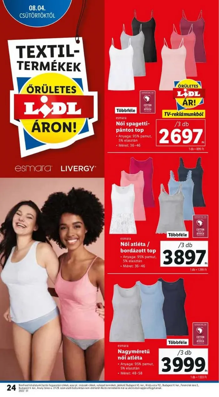 Lidl akciós újság 08.04–08.10 – 24. oldal