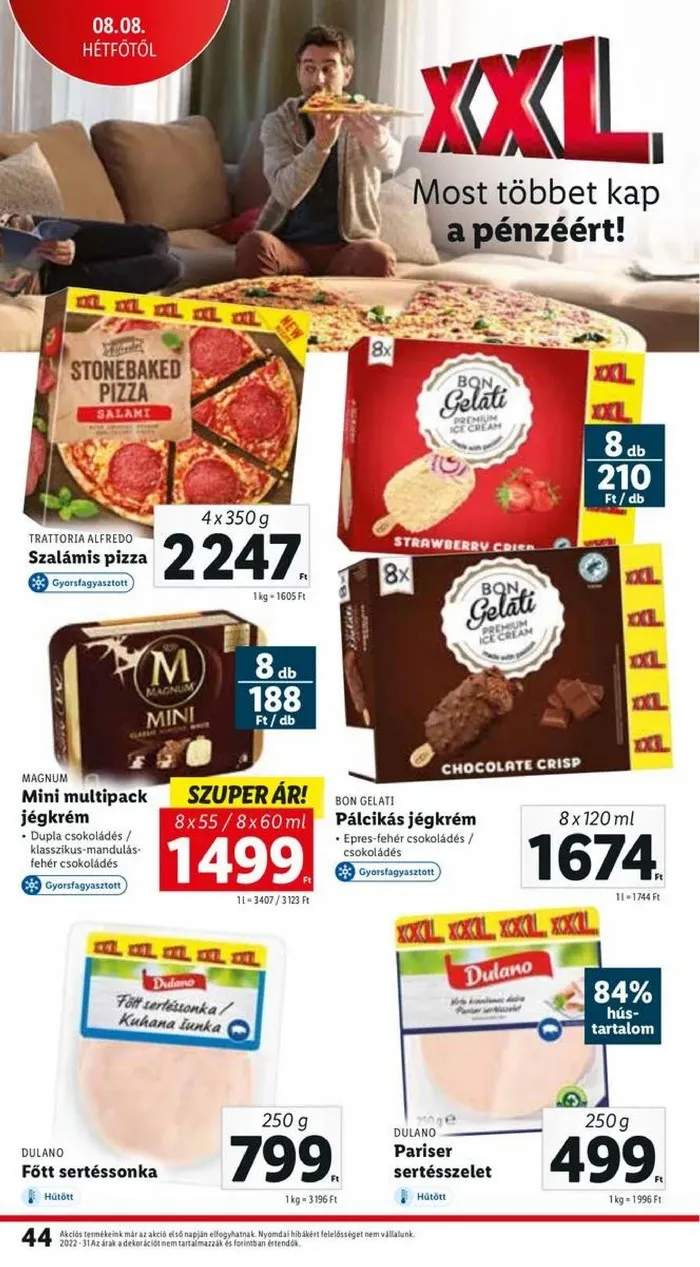 Lidl akciós újság 08.04–08.10 – 44. oldal