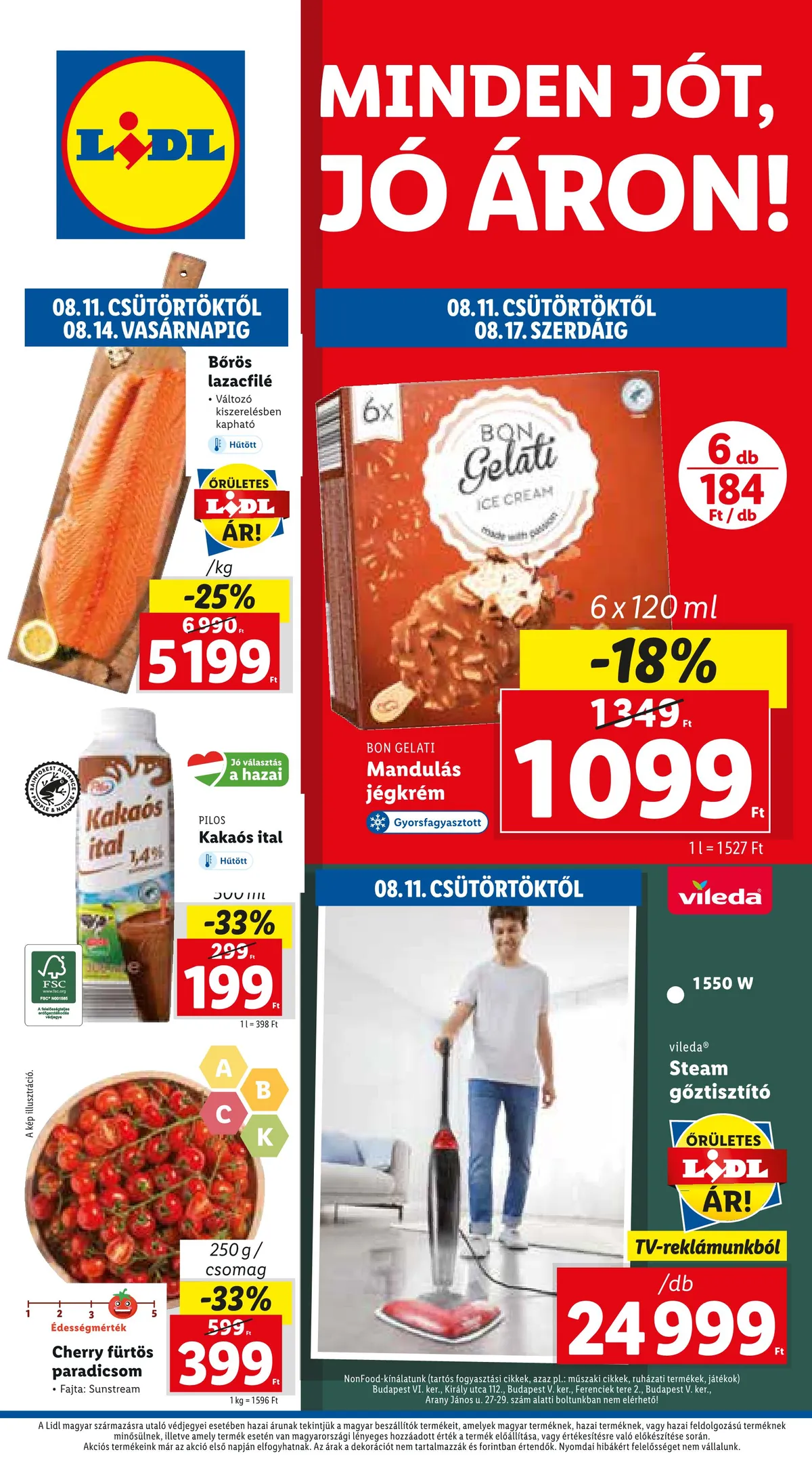 Lidl akciós újság 08.11–08.17