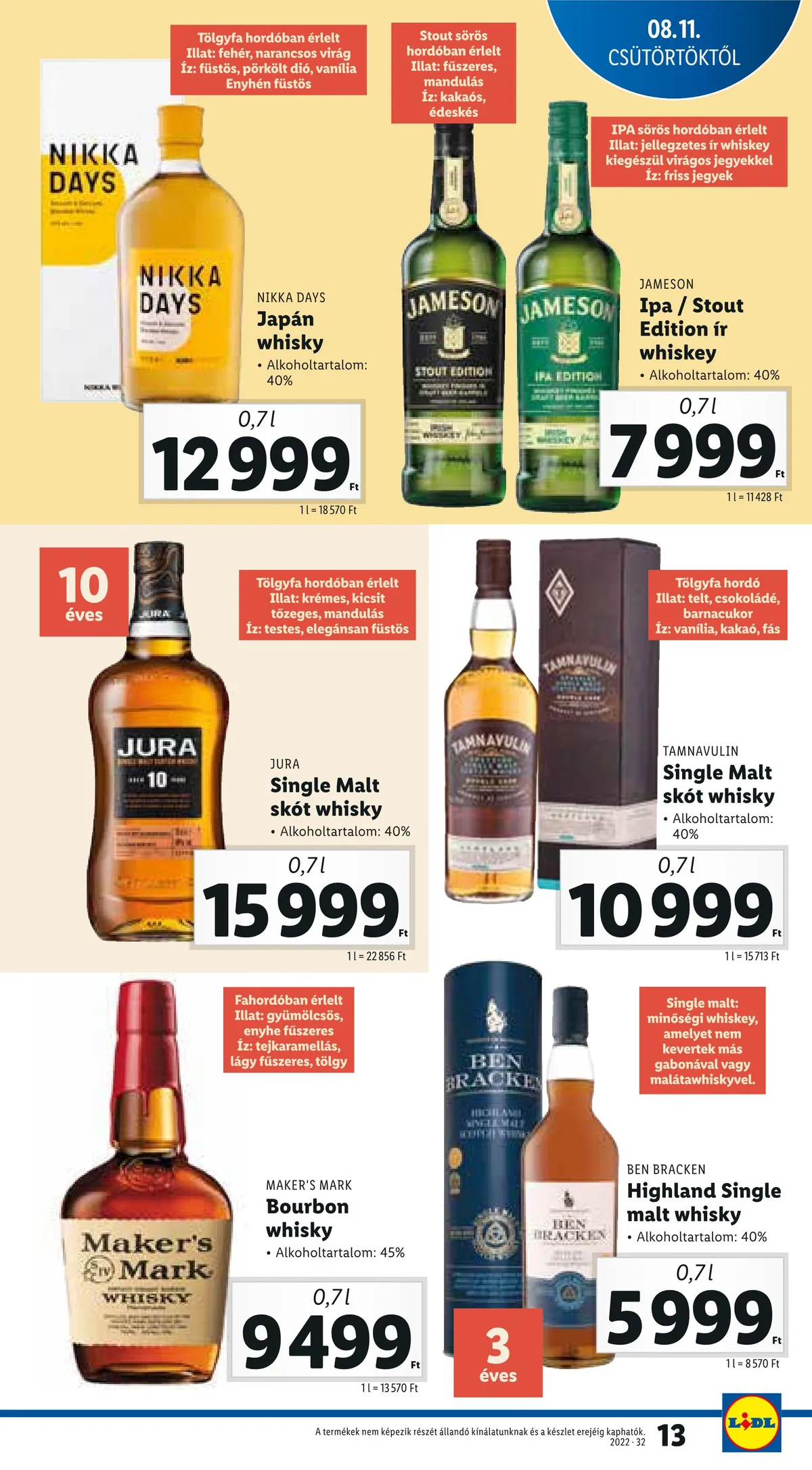 Lidl akciós újság 08.11–08.17 – 13. oldal